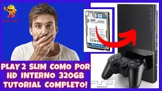 como por hd interno 320 gb no ps2 slim (Tutorial Completo) muito facil