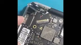 MacBook Air water damage and screen replacement ✅