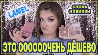 МАКИЯЖ БЮДЖЕТНЫМИ НОВИНКАМИ ОТ LAMEL 😎