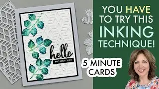 You HAVE to try this inking technique!