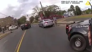 Police footage: Suspect killed in shootout with Hartford officer