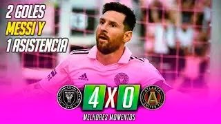 Inter Miami vs Atlanta United 4-0 Leagues Cup All Goals & Hіghlіghts Messi Crazy Show 🔥 2023