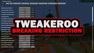 Tweakeroo Breaking Restrictions - Minecraft Mod