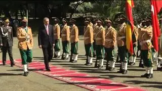 Erdoğan Kral Abdullah'ın cenazesine katıldı