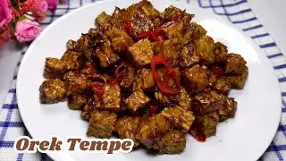 SELERA MAKAN NAIK DENGAN MENU SIMPEL INI | Resep Orek Tempe | Menu Sehari-hari