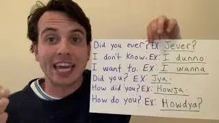 Reductions in English: Understanding a fast-talking American