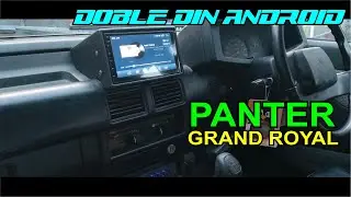 Install the Android Unid Head on the Panter Grand royal car #dscreative