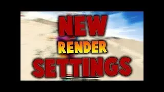 New Render Settings (Sony Vegas)