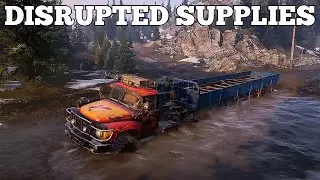 DISRUPTED SUPPLIES in SnowRunner Season 11: Lights & Cameras
