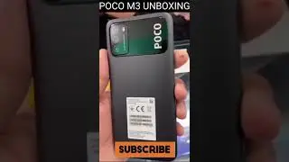 POCO M3 Unboxing 🔥🔥 