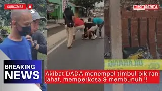 Dada Menempel di Punggung, Alasan Pria di Banyumas Bunuh dan Perkosa Wanita || BREAKING NEWS