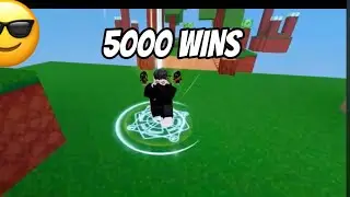 Hitting 5000 Wins In Roblox Bedwars