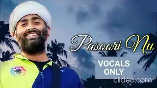 Arijit Singh: Pasoori Nu | SatyaPrem Ki Katha | Tulsi Kumar, Ali Sethi | VOCALS ONLY