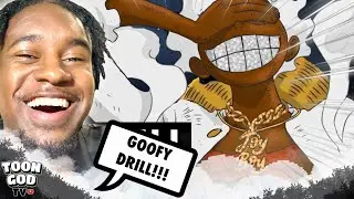 Gear 5 Luffy UK Drill (Kaido Diss) ''Drums Of Liberation'' (REACTION) @ToonGodTV #pureojuice