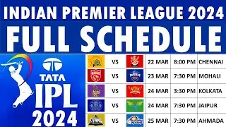 Ipl 2024 schedule|ipl 2024 schedule time table|ipl 2024|ipl schedule 2024|Indian premier league
