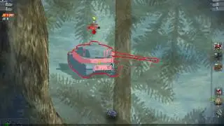 Удачный рикошет wotblitz