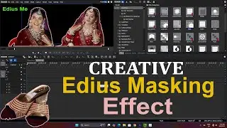 Edius Masking Effect | Creative Masking Transition In Edius | edius masking effect