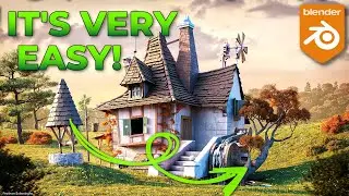 Instantly Create Stunning 🌳Environments in Blender!