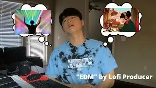 An EDM Song Made By A Lofi Producer :)) / Making an EDM Song  From Scratch FL Studio