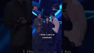 I want to nominate this Award to Bill Clinton