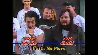 Faith No More's Mike Bordin and Bill Gould Discuss the Finer Points of Life On The Road (1992)