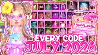 *NEW SUMMER CODES!!* All WORKING CODES in Dress to Impress *JULY 2026* | Roblox