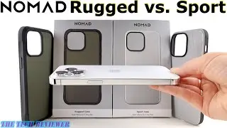 Nomad Rugged or Sport Case for iPhone 14 Pro Max: Both are great...which is the best choice for you?