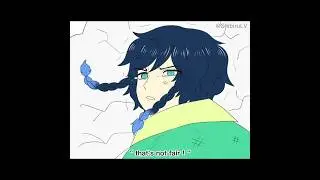 🌺 Venti In A Liyue Picking Up Stones | Micky song { Genshin Impact }