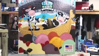Making of the San Bernardo Ice Cream Show Booth