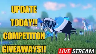 Giveaways + Preparing for Update Today! Horse Life Livestream