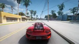 GTA San Andreas: Remake Graphics 2022 - UNREAL ENGINE 5 Graphics MOD - RTX 3090 Maxed Out Settings
