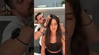 Hard ASMR Head Massage #shorts
