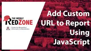 REDZone - Add Custom URL to Report Using JavaScript