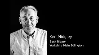 A Rich Seam: Live portrait session of Ken Midgley by Laurence Edwards