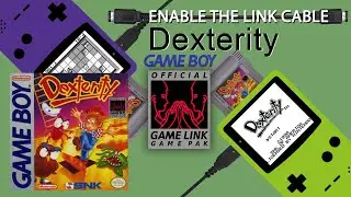 Dexterity (GB, 1990) - ENABLE THE LINK CABLE -  #LinkItUp #Gameboy #multiplayer #dexterity #SNK