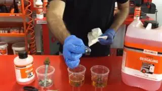 💥COMO ELIMINAR OXIDO E CALCÁRIO DE SUPERFICIES METÁLICAS🧐👌