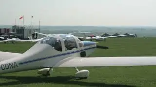 Motor Glider setup & flying at Upavon, UK. FUJI X-T4 2022 footage.
