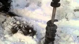 Конструкция самодельного ямобура Anchor truck