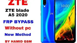 FRP ZTE BLADE A5 2020 NEW MÉTHOD 💥💥
