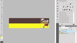 como hacer un banner para taringa con photoshop