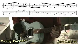 acoustic midwest emo riff (Ohio But Make It Emo TABS)
