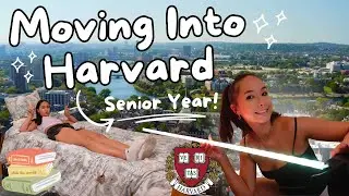 HARVARD MOVE-IN VLOG | Senior Year📚