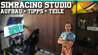 SimRacing Studio Roomtour + Aufbau - Was ist neu & wie kommen 15.000€ + zustande ?! 😲 Produktliste