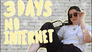 3 Days No Internet I Reading Vlog