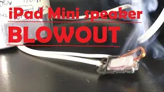 iPad speaker blowout!