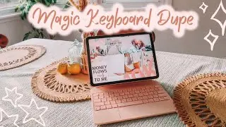 Pink Magic Keyboard Dupe - iPad Air 4 accessories  - Unboxing