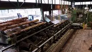 EUROWOOD Лесопильный завод Linck, гаттер SE600 / Saegewerk Linck