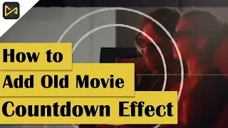 How to Add Old Movie Countdown Effect to Video | AceMovi Tutorial #videoediting
