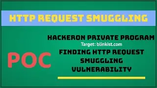HTTP Request Smuggling scanning and finding Bug Bounty POC - Bug Bounty University