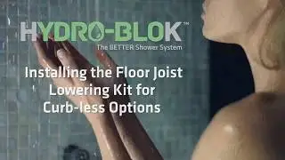 How to build a barrier free shower - Ebbe subfloor Recess E116